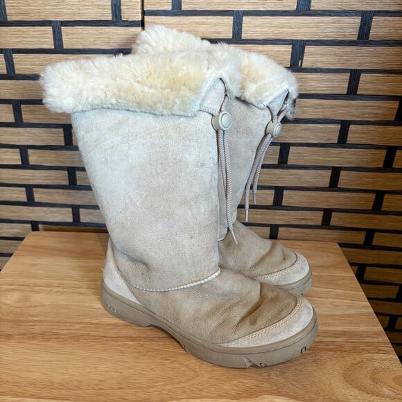 Ugg Sand Ultimate Tall Boots Size 6 - Picture 1 of 9